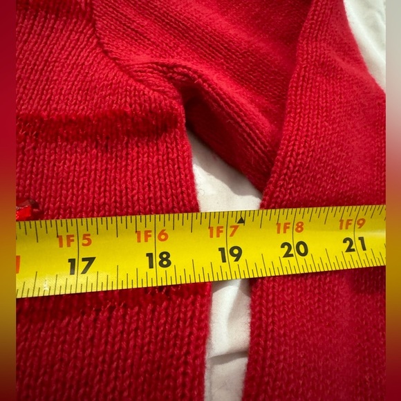 Quacker Factory VTG ZipUp Reindeer Cardigan Sweater Ugly Christmas Grannycore SM - Picture 11 of 14